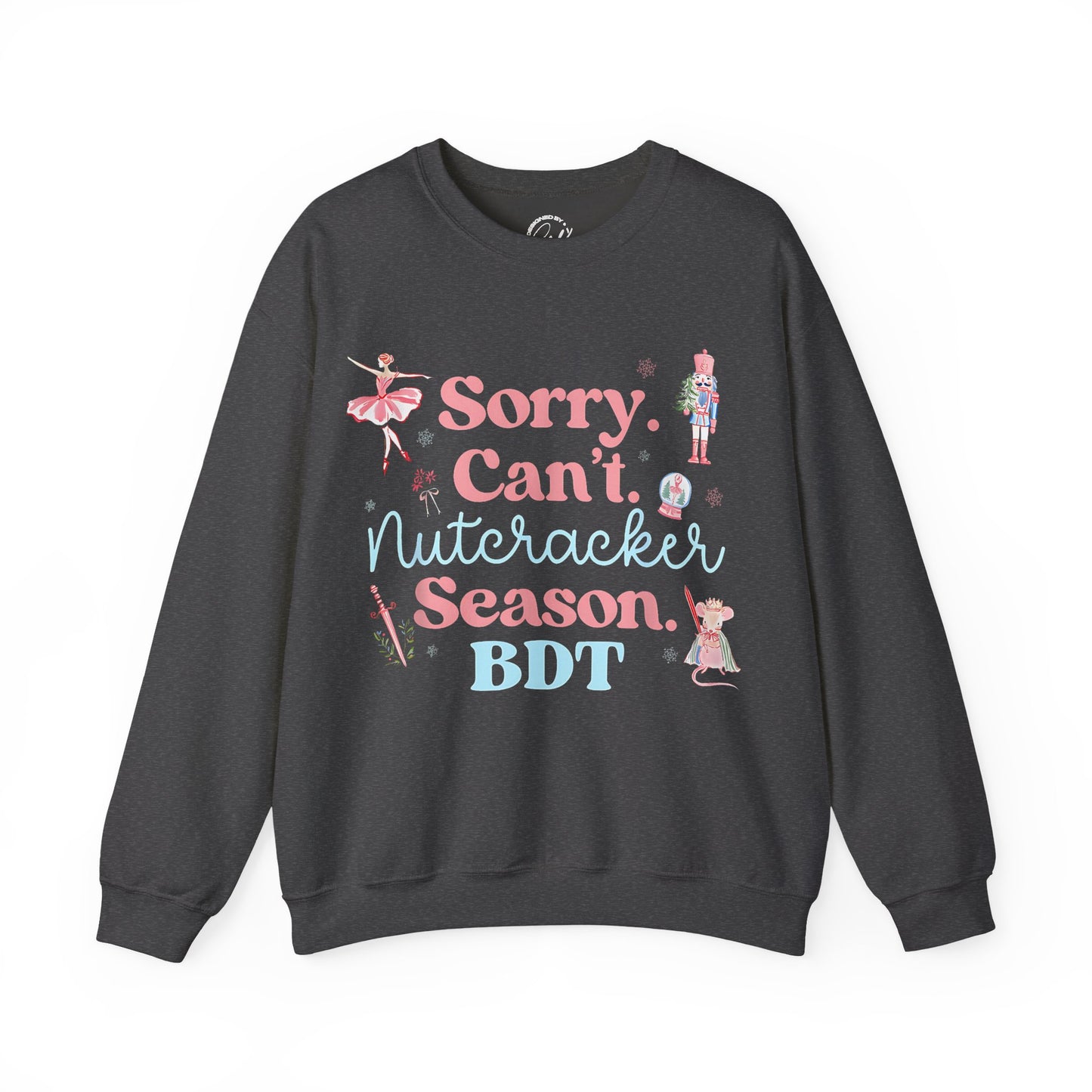 Adult "Sorry. Can't" Crewneck