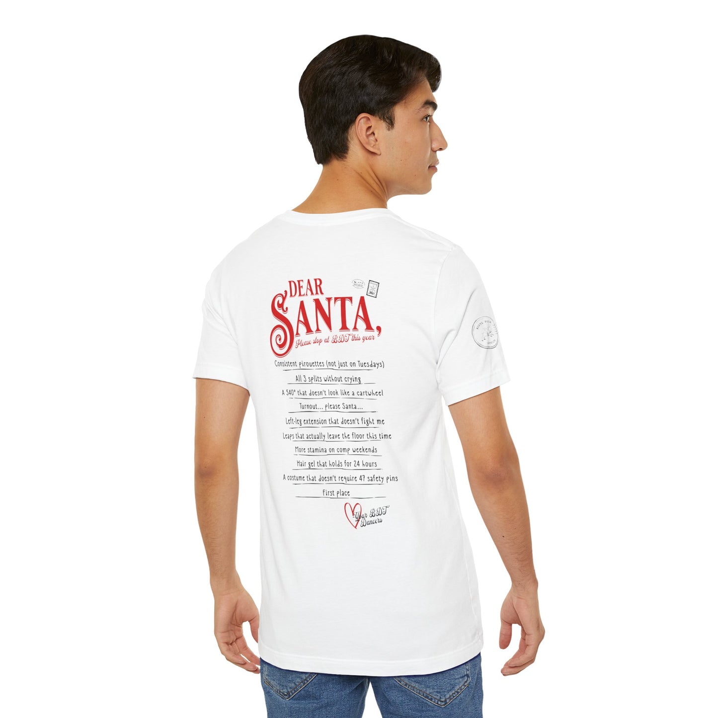 Adult Dear Santa Graphic Tee