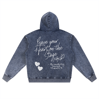 Adult Leave Your Heart on the Stage Zip Up
