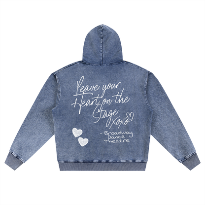Adult Leave Your Heart on the Stage Zip Up