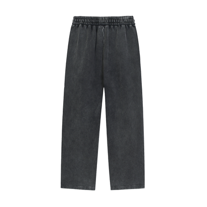 Adult Snow Wash Wide Leg Sweatpants