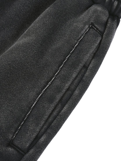 Adult Snow Wash Wide Leg Sweatpants