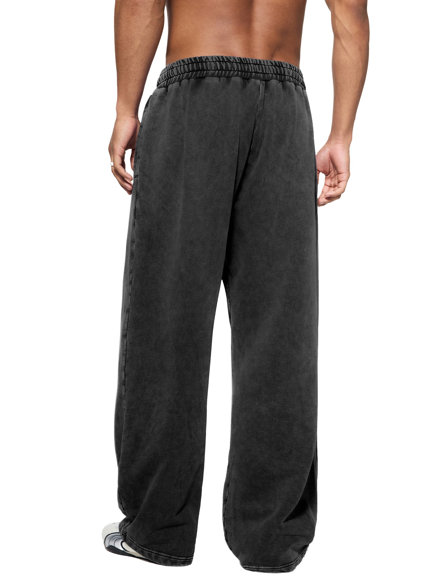 Adult Snow Wash Wide Leg Sweatpants