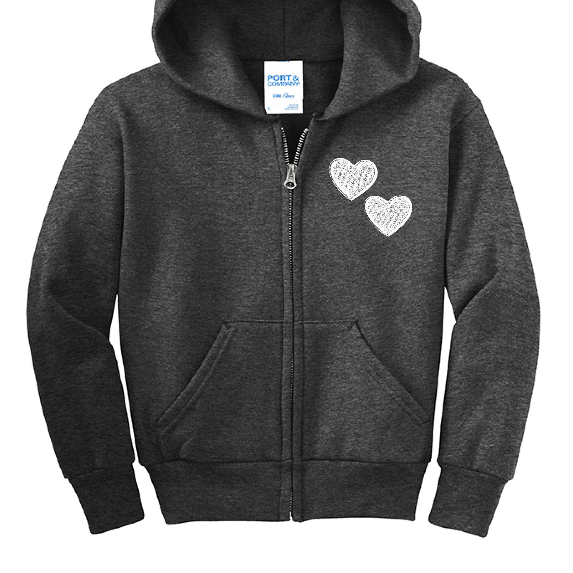 Dark Heather Grey - FRONT